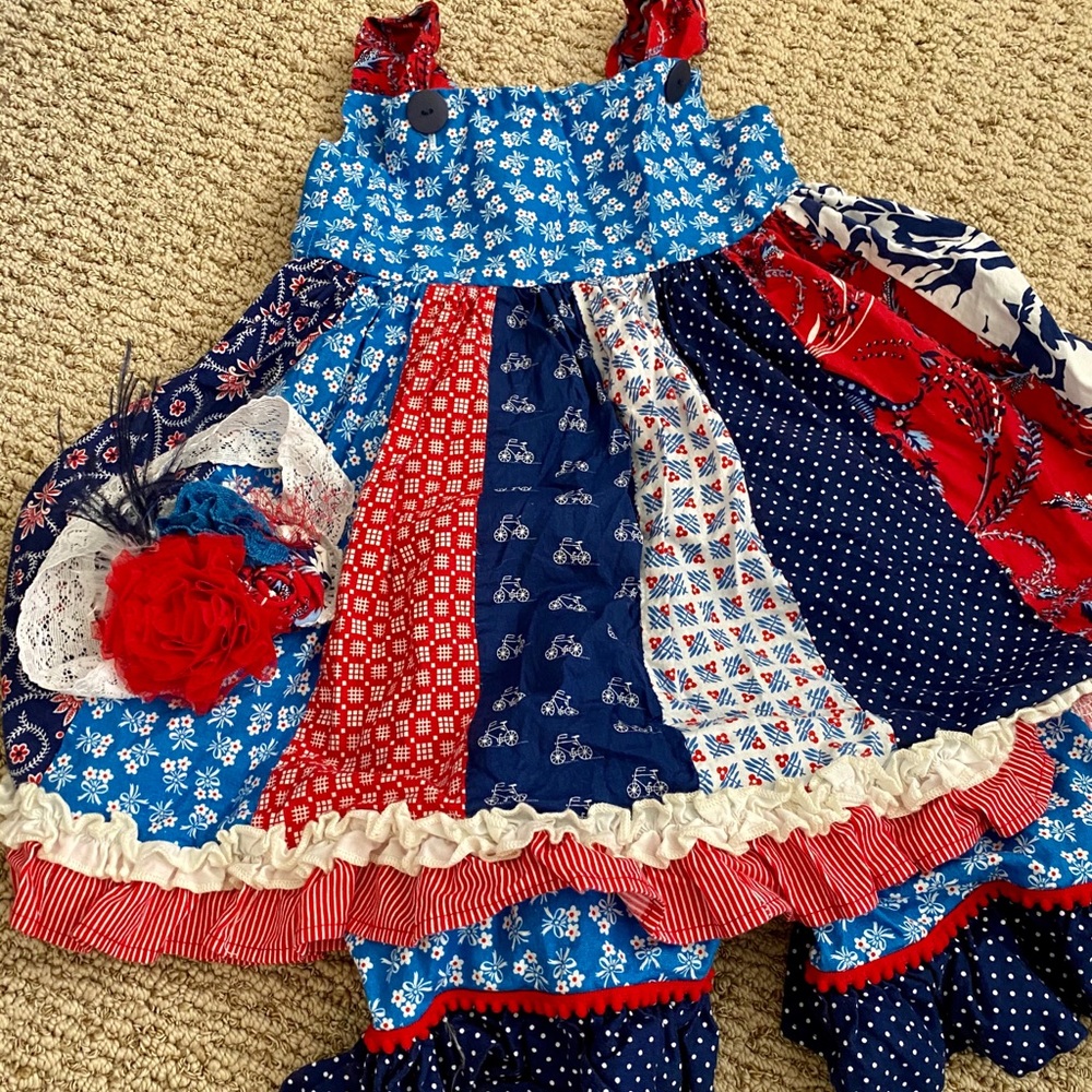 Persnickety size 5 EUC 4th Fourth of July set